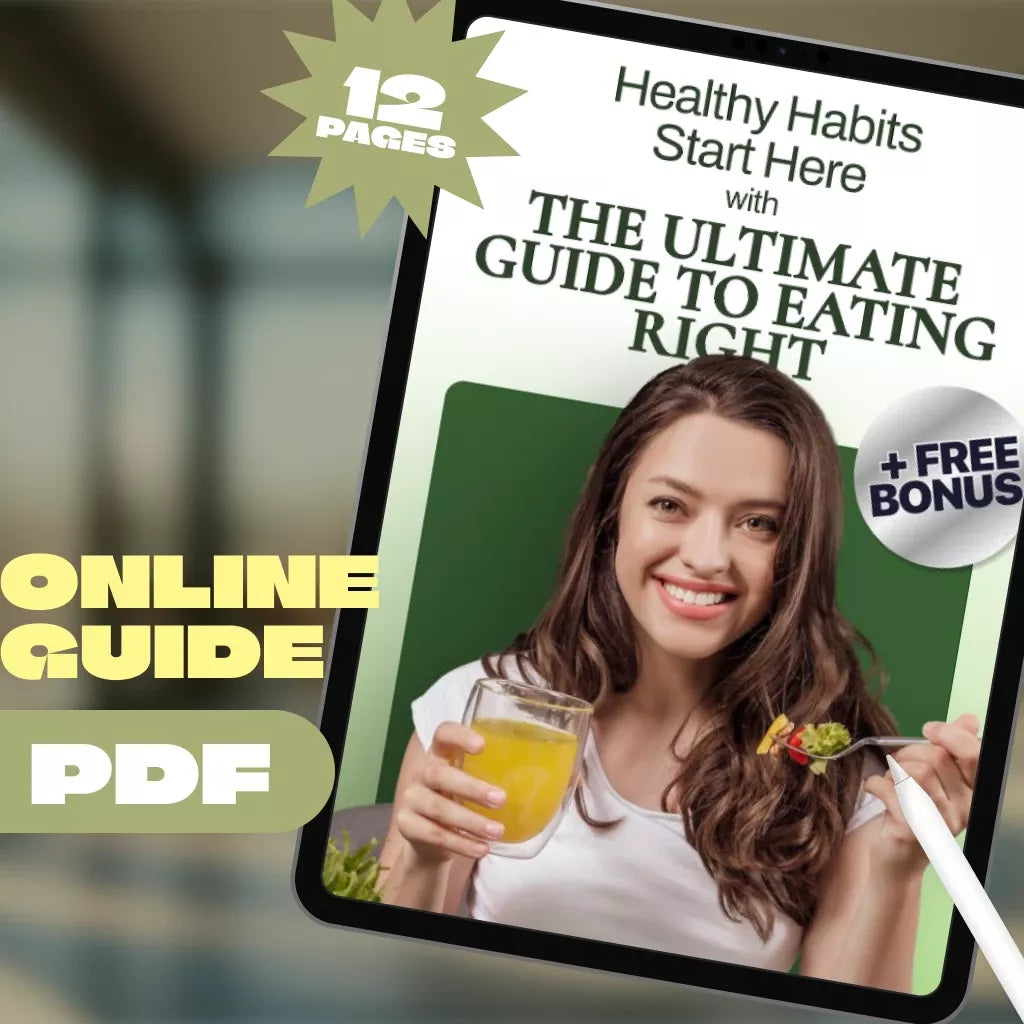 The Ultimate Nourish & Thrive Nutrition Checklist: 50 Simple Steps to Eat Well and Feel Amazing | Digital Healthy Eating Guide, Nutritious Meals Planner, Whole Food Checklist PDF