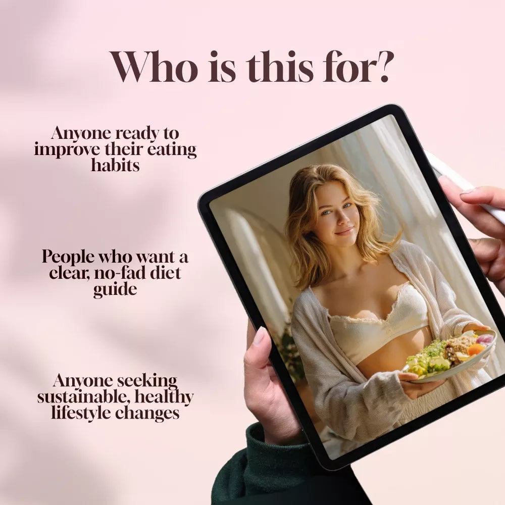 Your Simple Guide to the Ideal Diet for a Healthier Life – Digital Wellness Guide, Clean Eating eBook, Balanced Meal Plan & Checklist, Healthy Lifestyle PDF