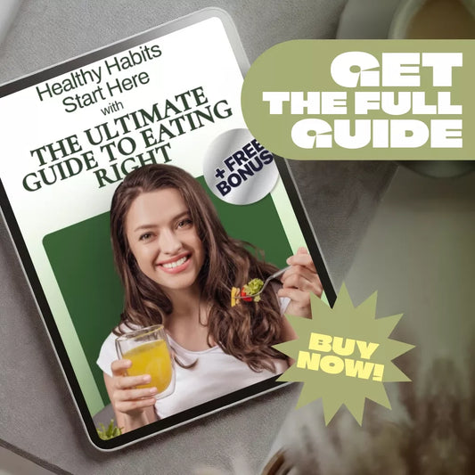 The Ultimate Nourish & Thrive Nutrition Checklist: 50 Simple Steps to Eat Well and Feel Amazing | Digital Healthy Eating Guide, Nutritious Meals Planner, Whole Food Checklist PDF