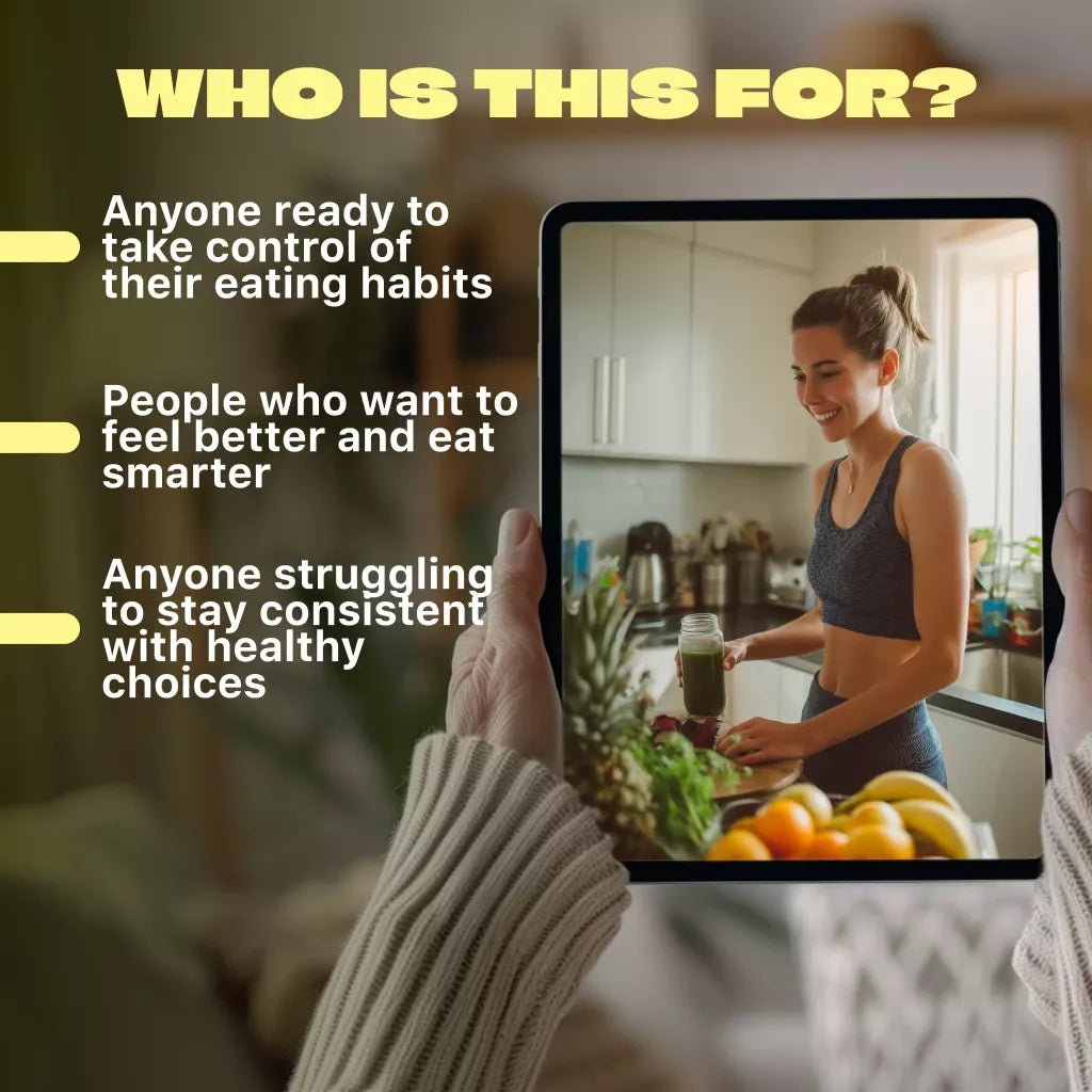 The Ultimate Nourish & Thrive Nutrition Checklist: 50 Simple Steps to Eat Well and Feel Amazing | Digital Healthy Eating Guide, Nutritious Meals Planner, Whole Food Checklist PDF