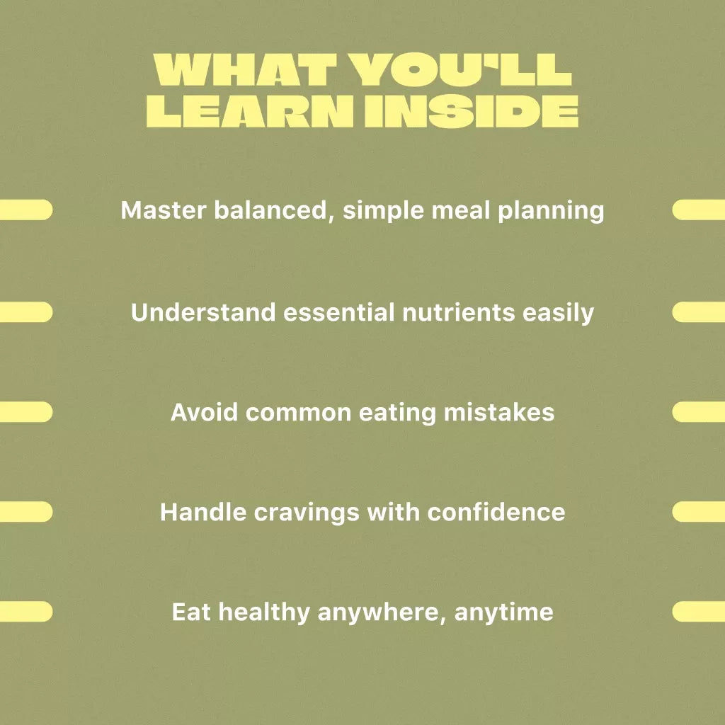 The Ultimate Nourish & Thrive Nutrition Checklist: 50 Simple Steps to Eat Well and Feel Amazing | Digital Healthy Eating Guide, Nutritious Meals Planner, Whole Food Checklist PDF